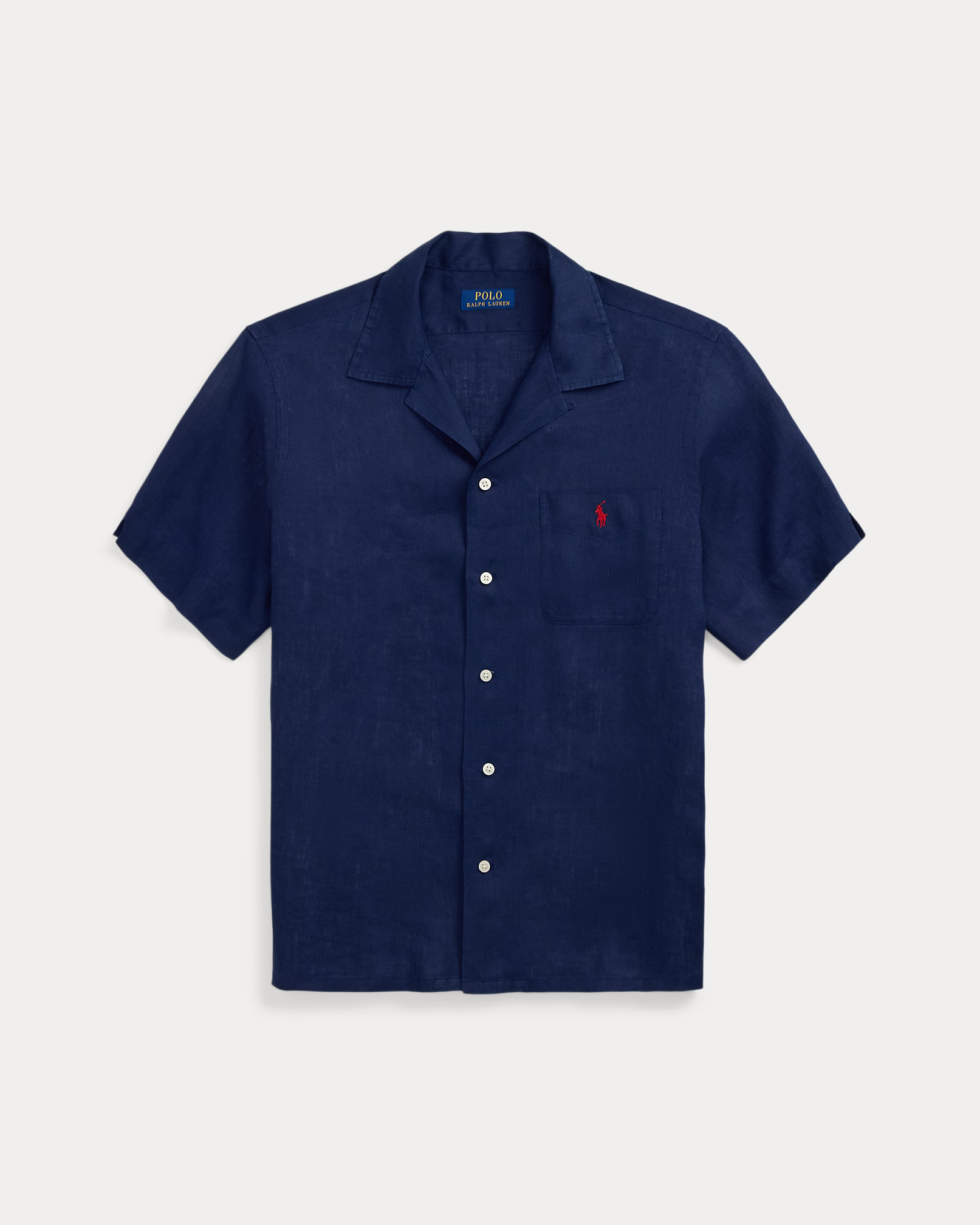 Chemise safari Classic Fit en lin